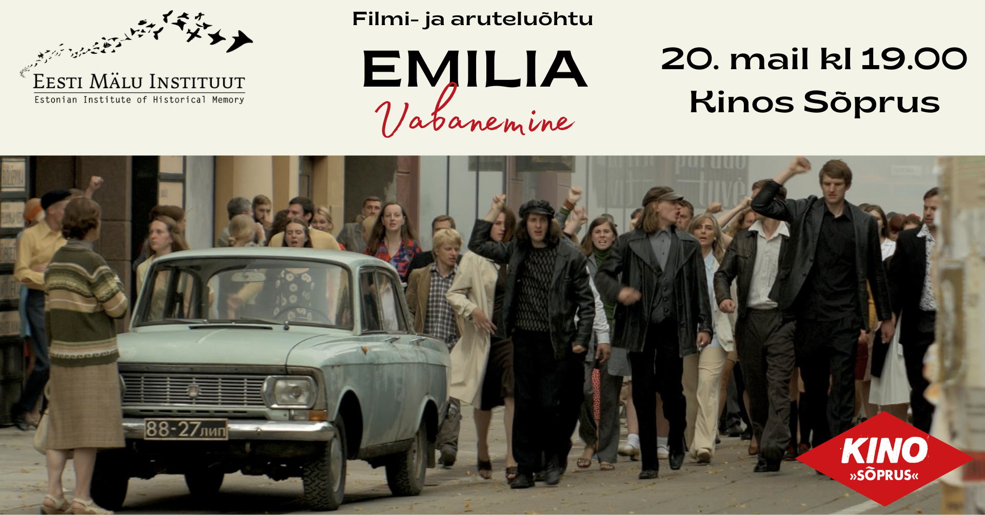 Filmi- ja aruteluõhtu: Emilia. Vabanemine